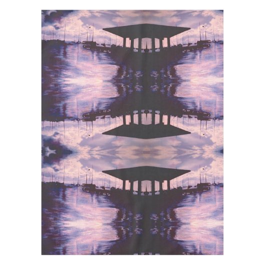 Hafen von Fort de France Tischdecke (Vorderseite)