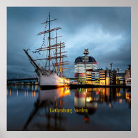 Hafen von Göteborg, Schweden