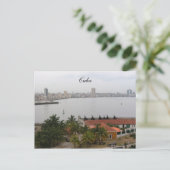 Hafen von Havanna Postkarte (Stehend Vorderseite)