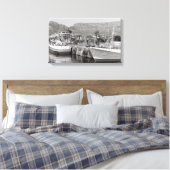 Hafen von Kapstadt Canvas Print Leinwanddruck (Insitu (Schlafzimmer))