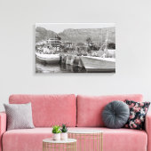Hafen von Kapstadt Canvas Print Leinwanddruck (Insitu (Wohnzimmer))