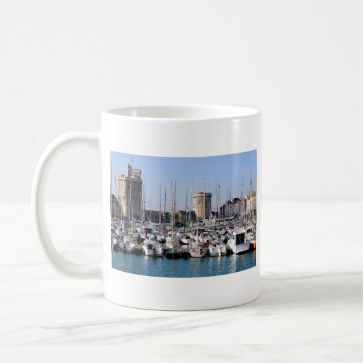 Hafen von La Rochelle in Frankreich Kaffeetasse (Links)