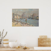 Hafen von Le Havre | Küstenlandschaft Poster (Küche)