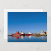 'Hafen von Leith, Edinburgh' Postkarte (Vorne/Hinten)