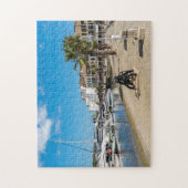 Hafen von Mahon und Paseo Marítimo - Menorca, Span Puzzle (Vertikal)