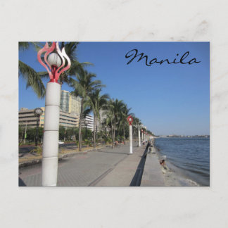 Hafen von Manila Postkarte