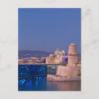 Hafen von Marseille Postkarte