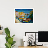 Hafen von Martigues Poster (Heimbüro)