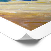 Hafen von Martigues Poster (Ecke)