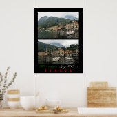 Hafen von Menaggio Poster (Küche)