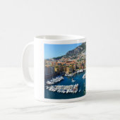 Hafen von Monaco Kaffeetasse (Vorderseite Links)