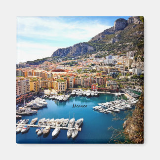 Hafen von Monaco Magnet