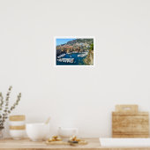 Hafen von Monaco Poster (Küche)
