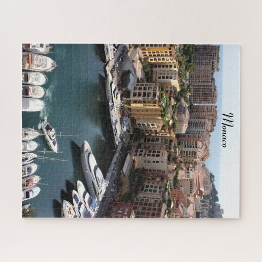 Hafen von Monaco Puzzle (Horizontal)