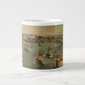 Hafen von Neapel durch Pieter Bruegel, der Ältere Jumbo-Tasse (Vorderseite)