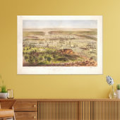 Hafen von New York aus Battery Blick nach Süden Leinwanddruck (Insitu (Wohnzimmer))