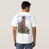 Hafen von Newburyport mit Entfernungsbeleuchtung, T-Shirt (Schwarz voll)