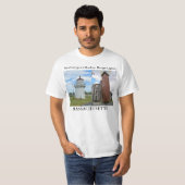 Hafen von Newburyport mit Entfernungsbeleuchtung,  T-Shirt (Vorne ganz)