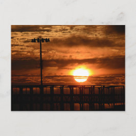 Hafen von Oakland Sunset Postkarte