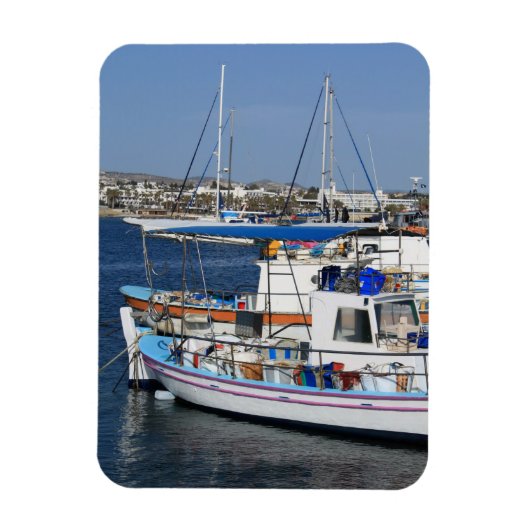 Hafen von Paphos Magnet (Vertikal)