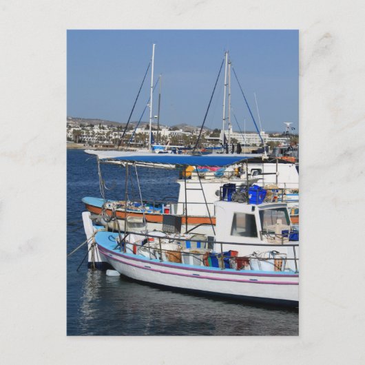 Hafen von Paphos Postkarte (Vorderseite)