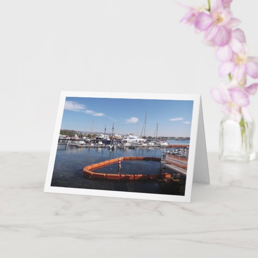 Hafen von Paphos, Zypern Karte (Orchidee)