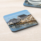 Hafen von Peggy, Nova Scotia, Kanada Getränkeuntersetzer (Linke Seite)