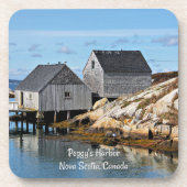 Hafen von Peggy, Nova Scotia, Kanada Getränkeuntersetzer (Vorderseite)