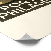 Hafen von Philadelphia Poster (Ecke)