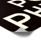 Hafen von Philadelphia Poster (Ecke)