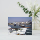 Hafen von Piräus, Athen Postkarte (Stehend Vorderseite)