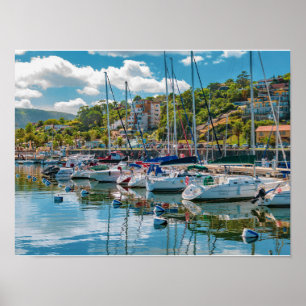 Hafen von Piriapolis, Maldonado, Uruguay Poster