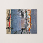 Hafen von Saint-Tropez in Frankreich Puzzle (Horizontal)