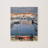 Hafen von Saint-Tropez in Frankreich Puzzle (Vertikal)