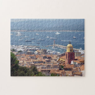 Hafen von Saint Tropez Puzzle