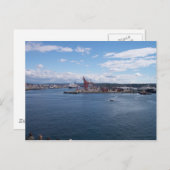Hafen von Seattle Postkarte (Vorne/Hinten)