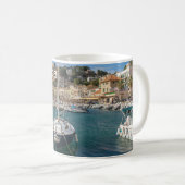 hafen von Sóller in Mallorca zerteilt Kaffeetasse (VorderseiteRechts)