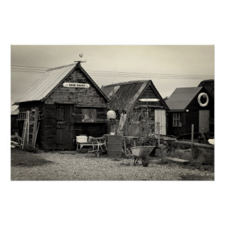 Hafen von Southwold Poster