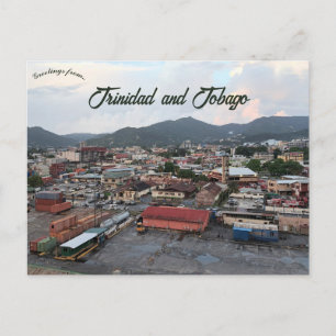 Hafen von Spanien Trinidad und Tobago Postkarte