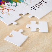 Hafen von Spanien Trinidad und Tobago Skyline Puzzle (Seite)