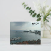 Hafen von Split Postkarte (Stehend Vorderseite)