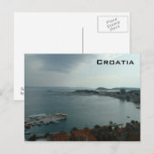 Hafen von Split Postkarte (Vorne/Hinten)