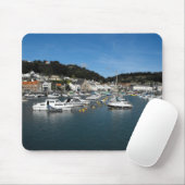 Hafen von St. Aubin bei Flut Mousepad (Mit Mouse)