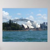 Hafen von Sydney Poster (Vorne)