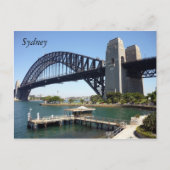 Hafen von Sydney Postkarte (Vorderseite)