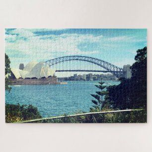 Hafen von Sydney Vintag Puzzle