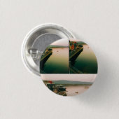 Hafen von Tobermory, Insel Mull, Schottland Button (Vorne & Hinten)