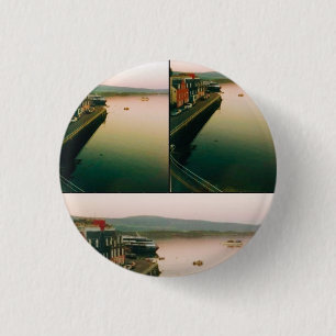 Hafen von Tobermory, Insel Mull, Schottland Button