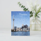Hafen von Toronto Postkarte (Stehend Vorderseite)