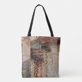 Hafen von Triest durch Egon Schiele, Vintage Kunst Tasche (Rückseite)
